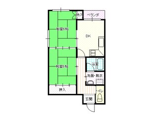 第１アラウンドマンションの物件間取画像